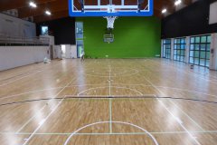 鄭州籃球場運動木地板翻新