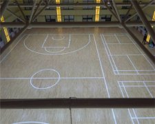 體育場館運動木地板的正確施工做法